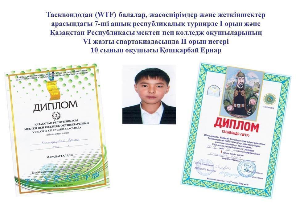 Таеквондодан (WTF) балалар, жасөспірімдер және жеткіншектер  арасындағы 7-ші ашық республикалық турнирі