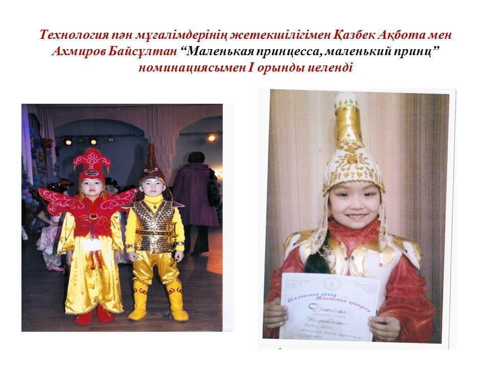 “Маленькая принцесса, маленький принц” номинациясы