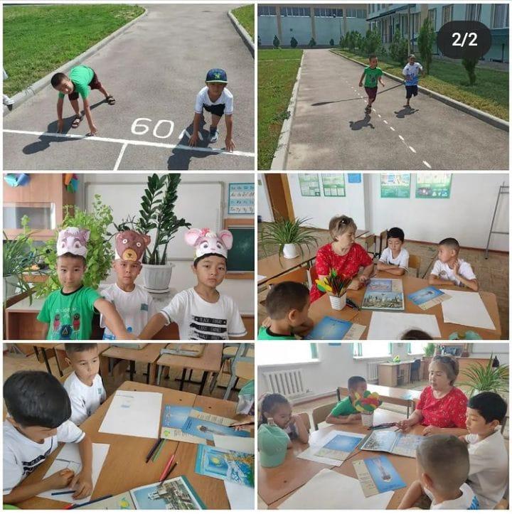 Мектеп жанындағы "Жас өркен" лагері